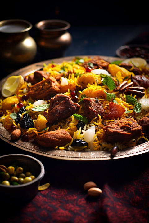 Pakistani Mutton Biryani, biryani advertisement, biryani stock photo