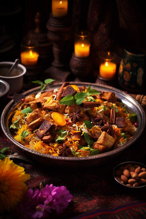 Pakistani Mutton Biryani, biryani advertisement, biryani stock photo