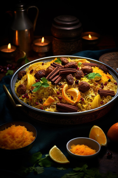 Pakistani Mutton Biryani, biryani advertisement, biryani stock photo