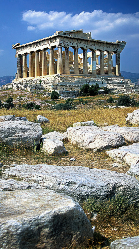 The parthenon on the acropolis of athens greece is one of ancient greek architecture most iconic