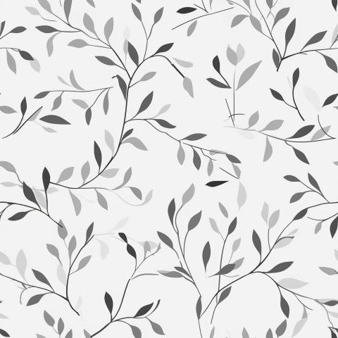 Light Gray Background with Nature Elements