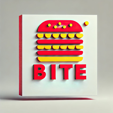 Minimalist typographic logo for UrbanBite