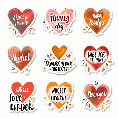 Geometric hearts and homes with bold colors and strong quotes like Stronger Together Geometric hearts and homes with bold colors and strong quotes like Stronger Together