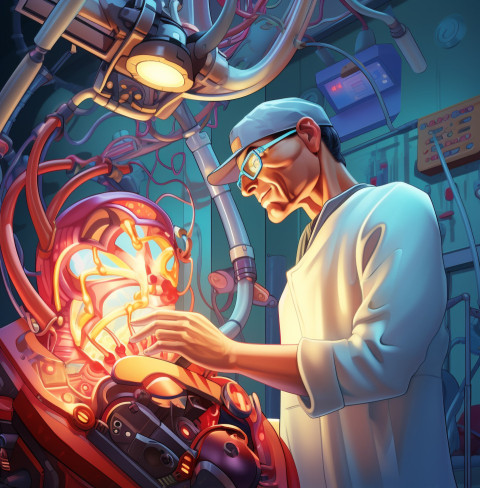 Robotic surgery for delicate procedures