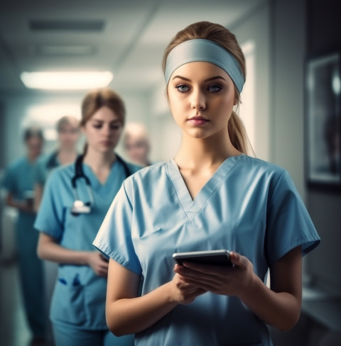 urse at the forefront of digital healthcare