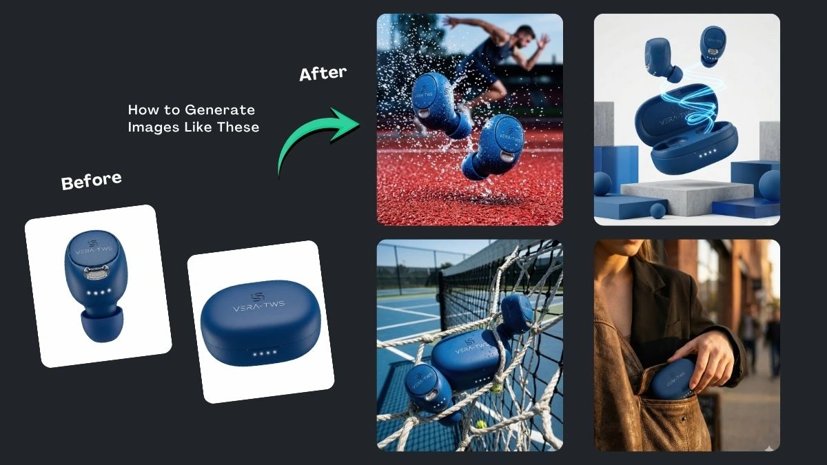 Best Google Gemini Earbuds Ads Photography Prompts for Sales