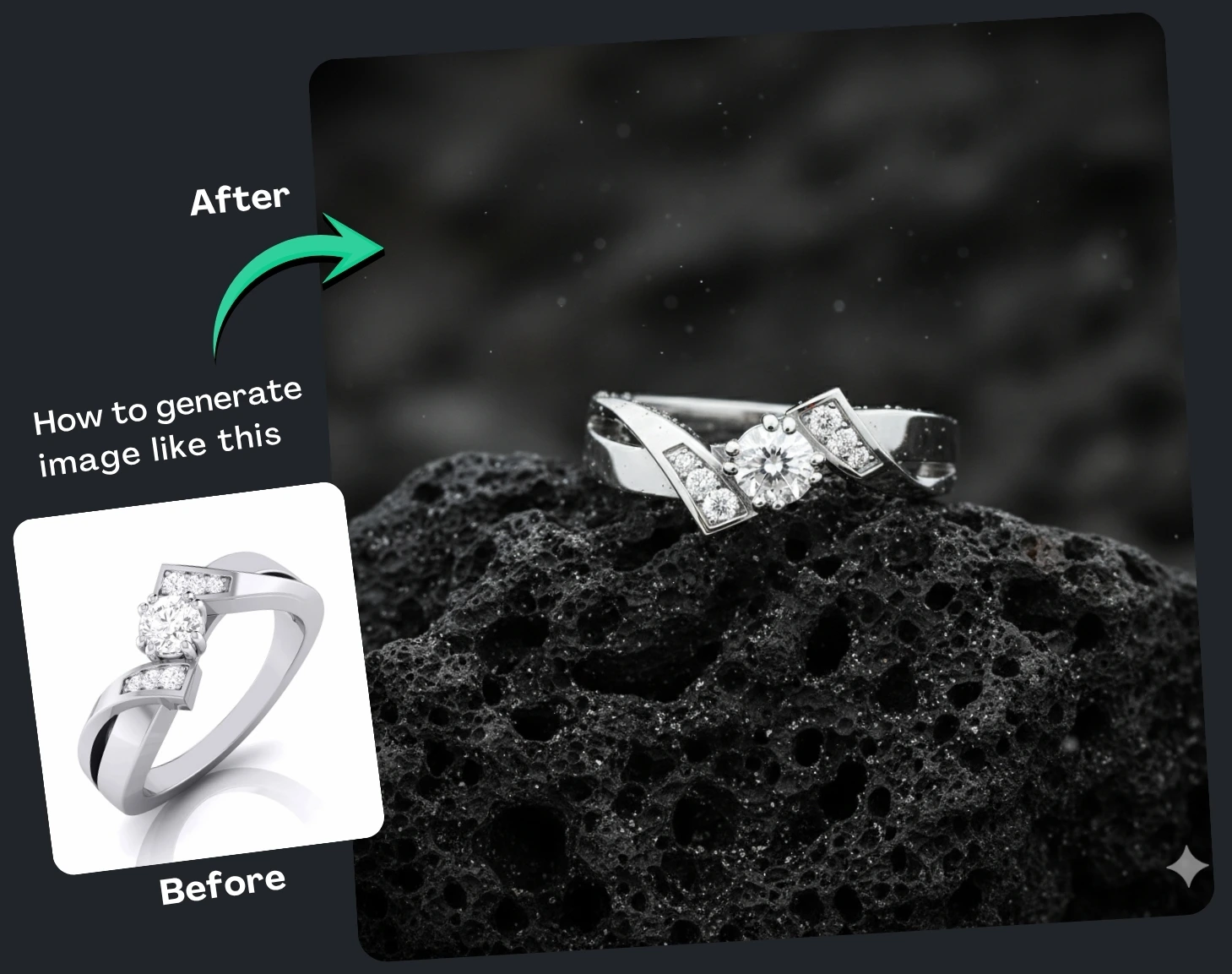 Google Gemini Prompt for Elegant Jewellery Photography