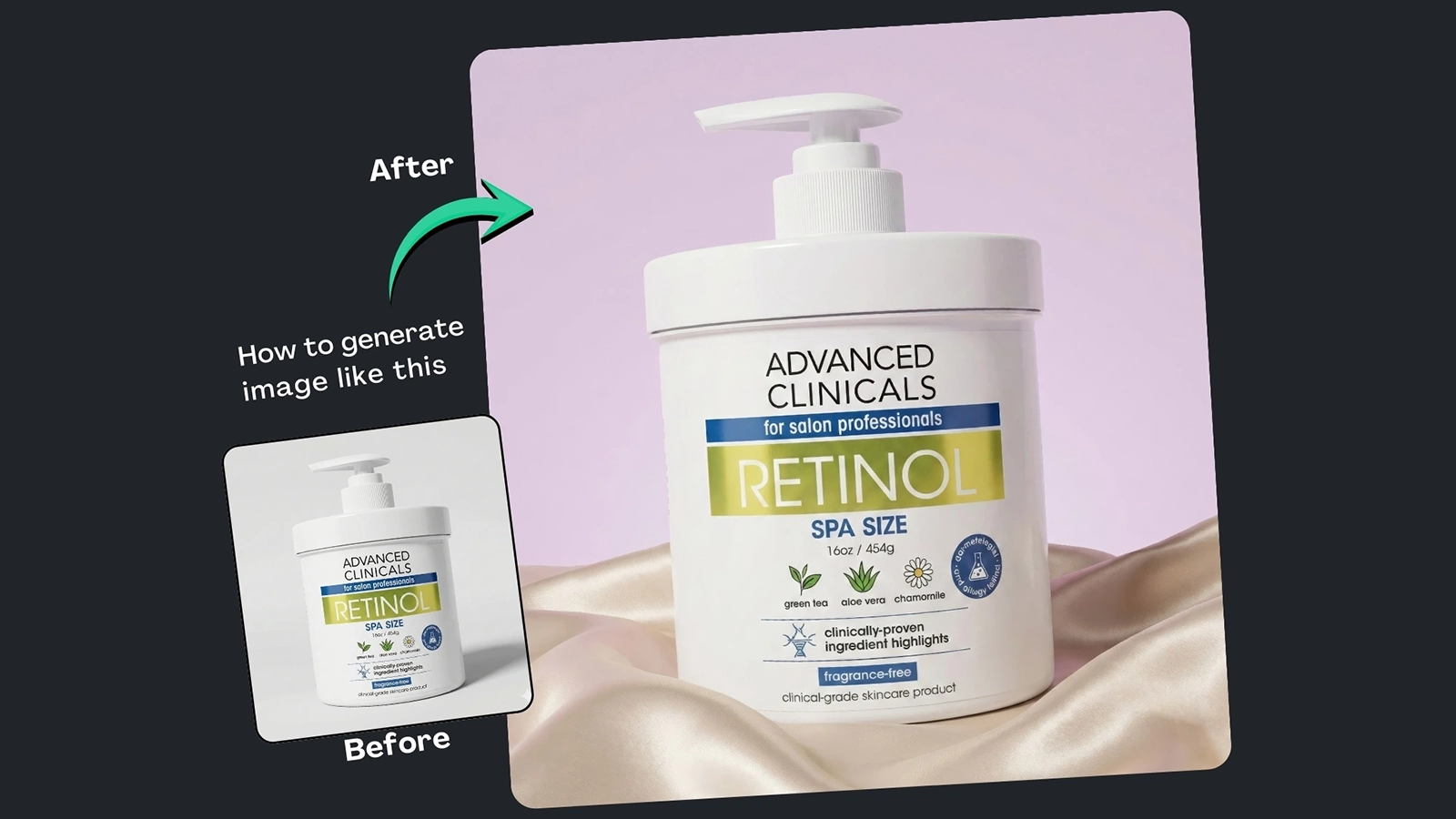 Google Gemini Prompt for Stunning Personal Care Product Photos