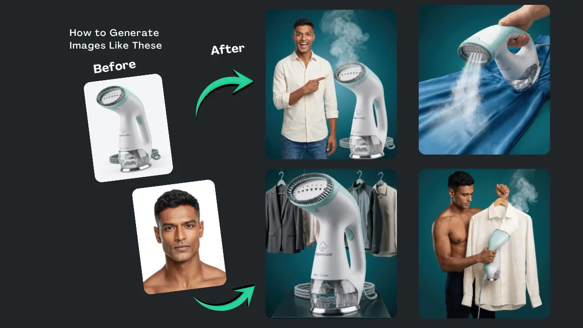 Professional Handheld Garment Steamer AI Prompts