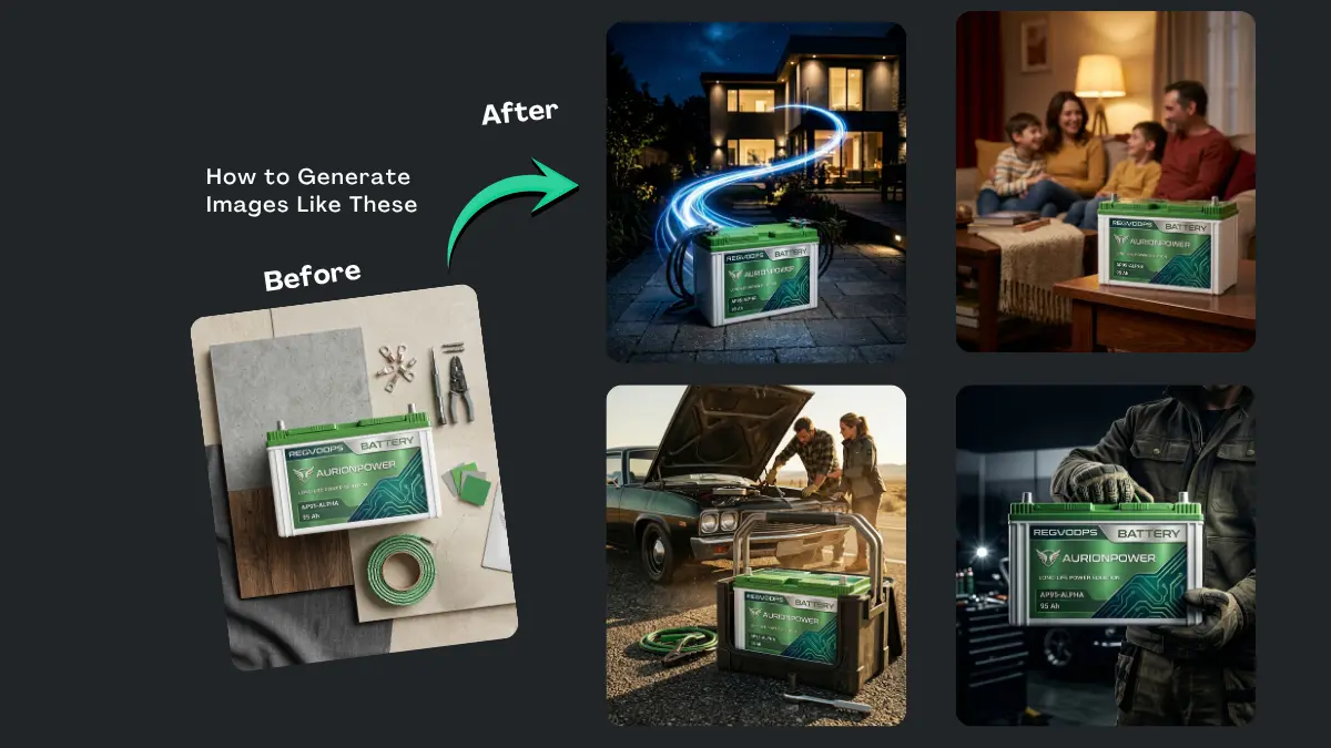 Get High-Performance Commercial Visuals with Inverter Battery Campaign Prompts