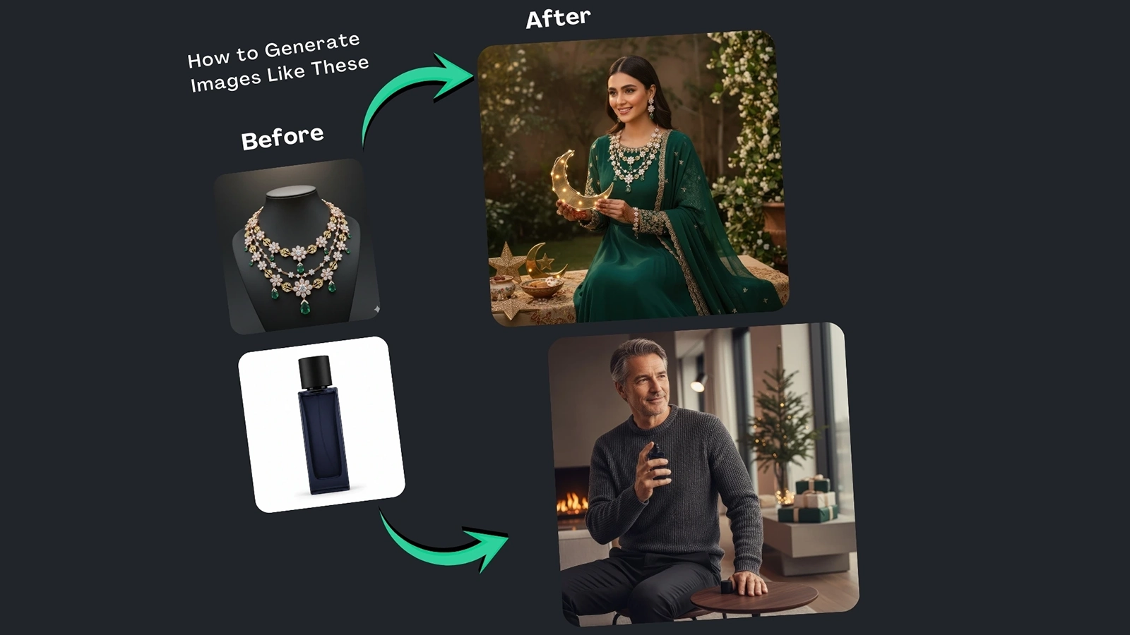 No Model Holiday Ads Google Gemini Prompt With Builder