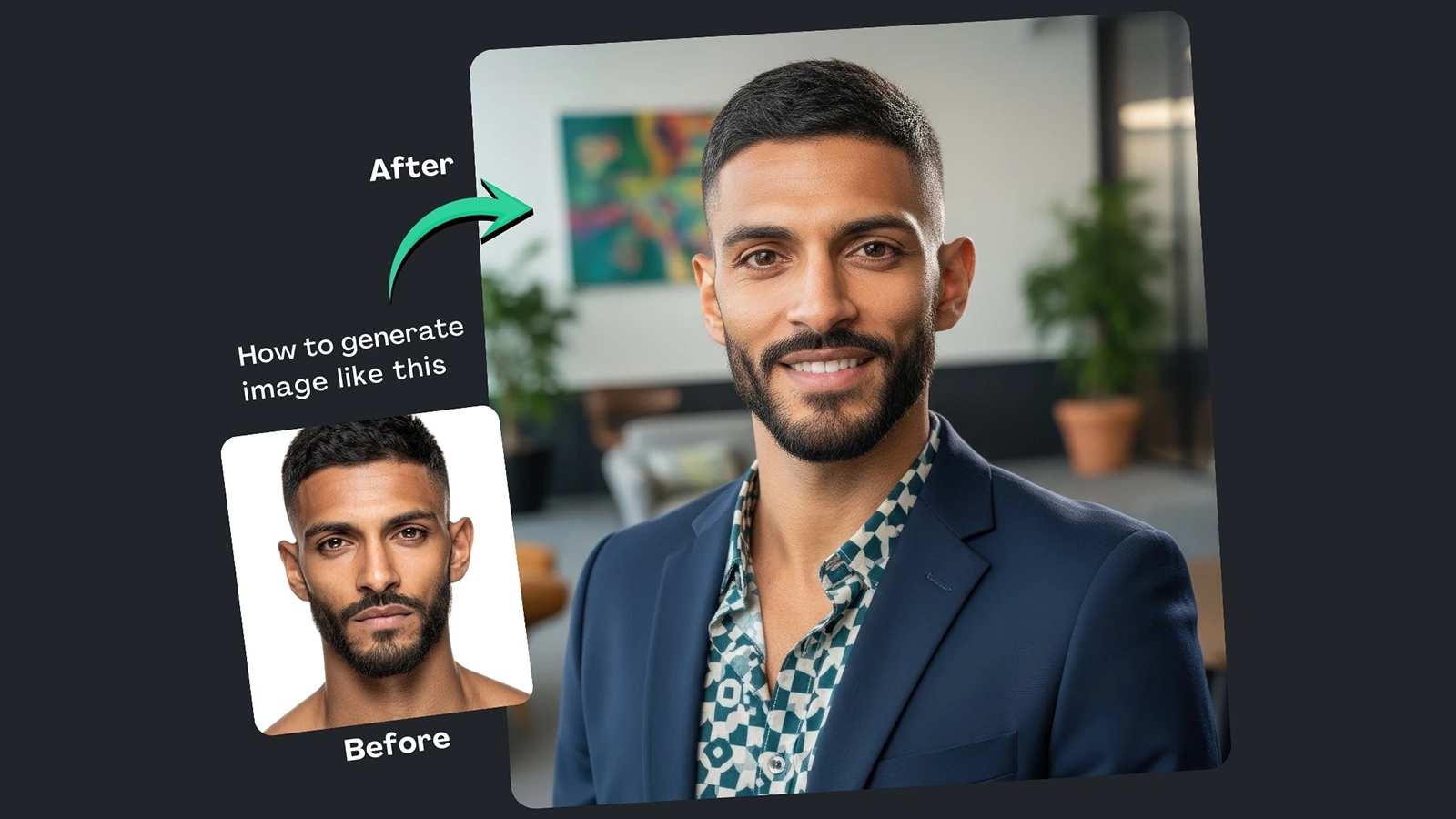 Professional LinkedIn Headshot Gemini Prompt With Generator