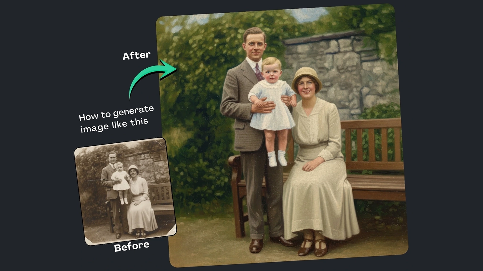 Restore Old Photos as Art Using Google Gemini Prompt