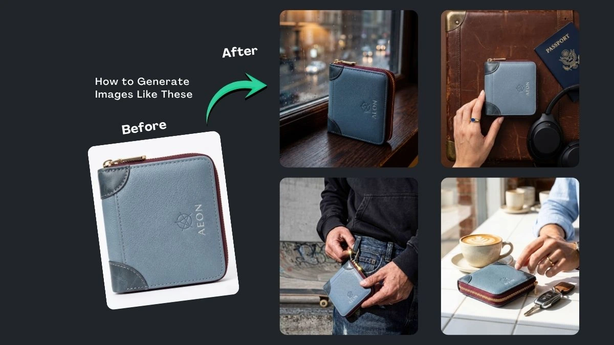 Top AI Image Prompts for Vegan Leather Wallet Marketing