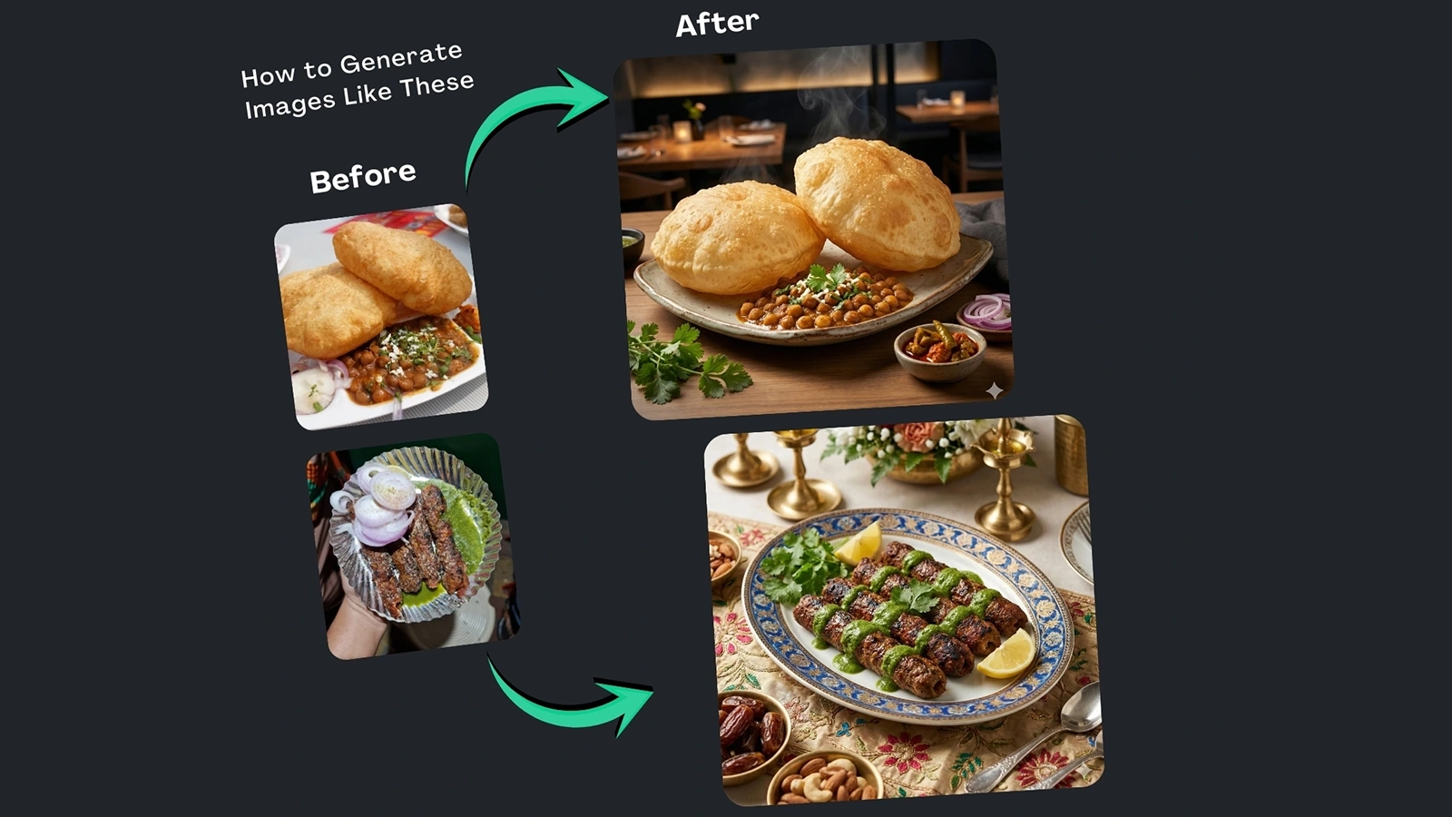Turn Dull Dish Photos Into Gourmet Shots Gemini Prompt With Builder