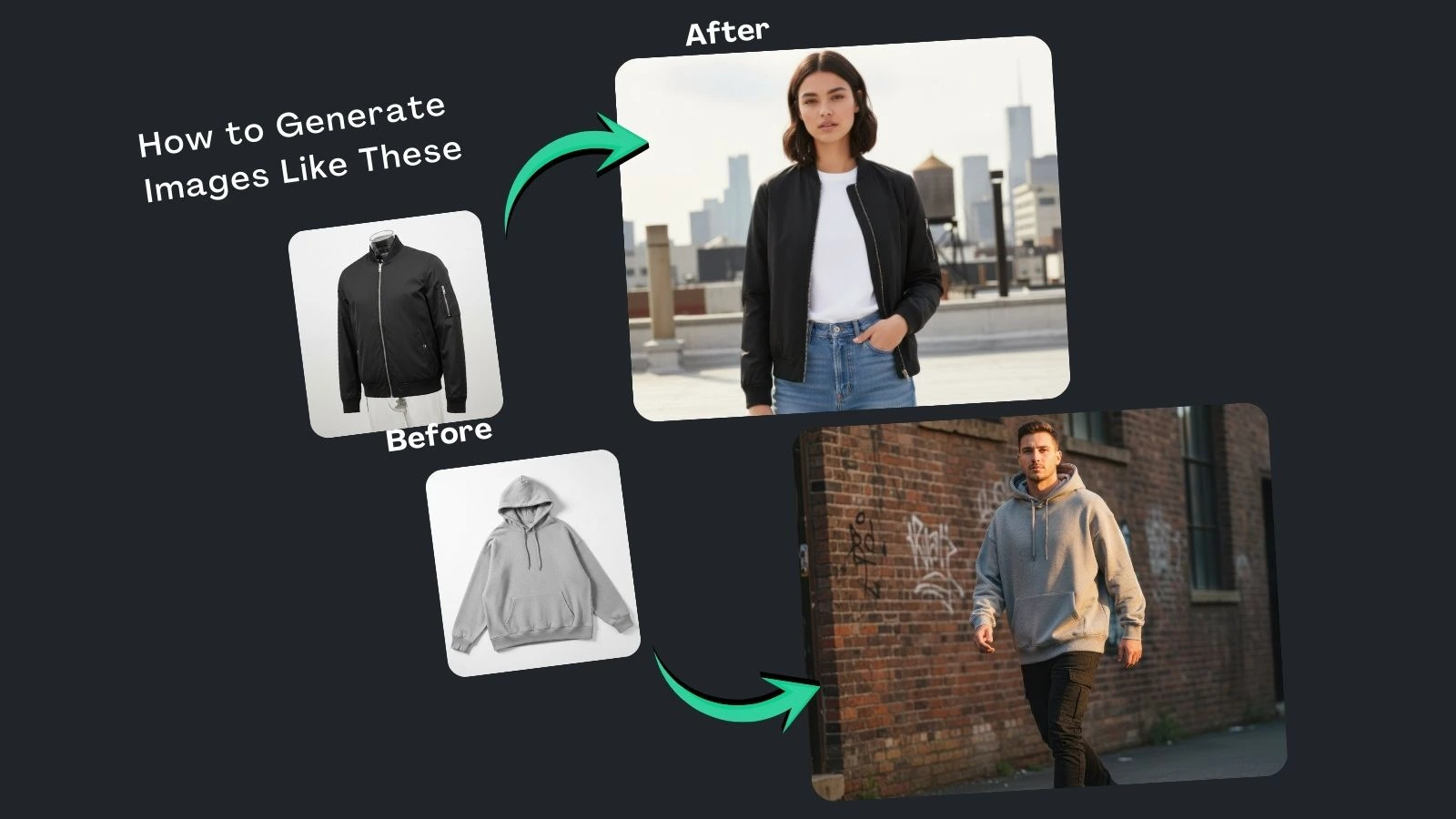 Turn Plain Garments into Realistic Model Shots Fast