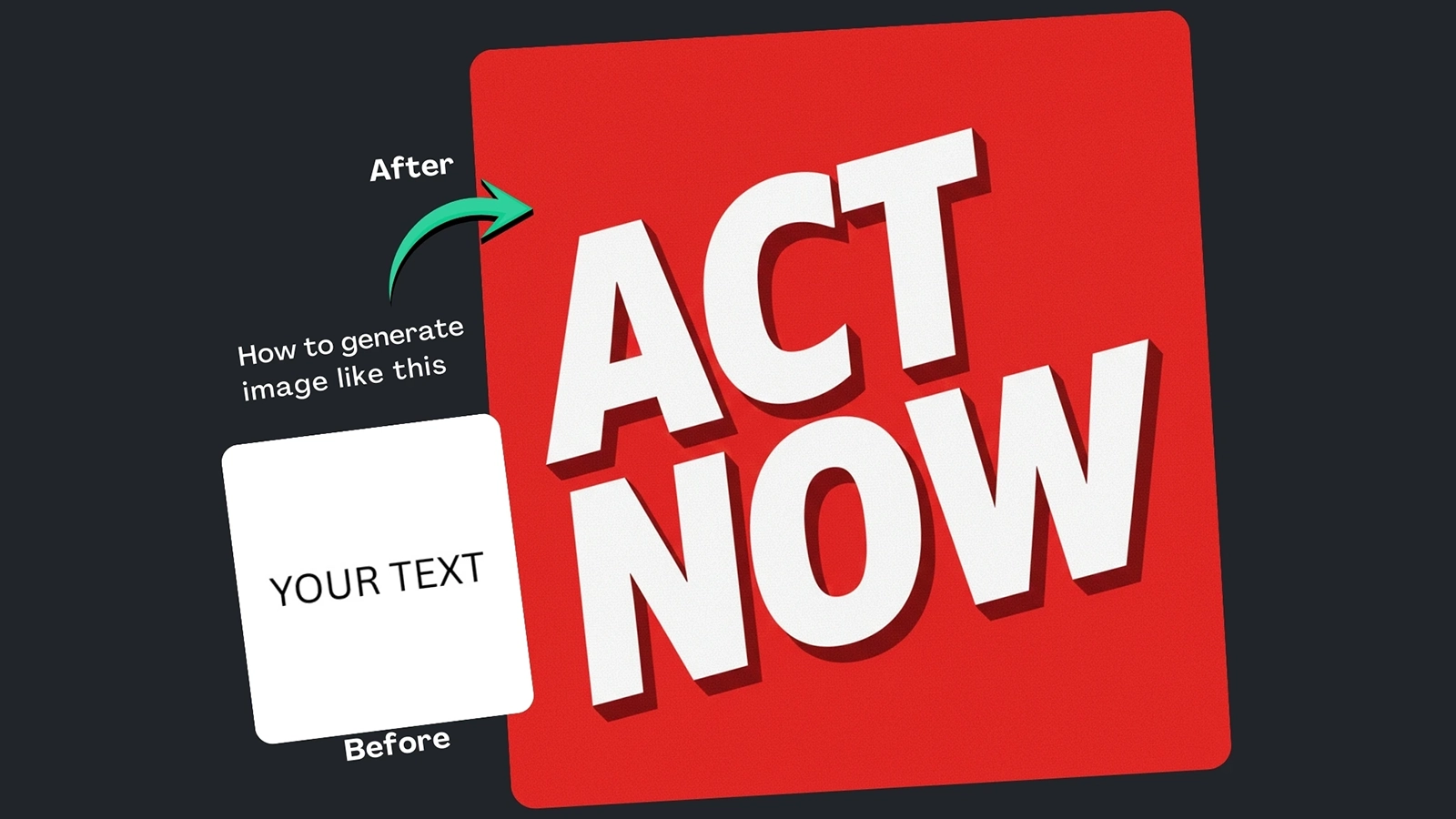 Typography Identity Preview Google Gemini Prompt